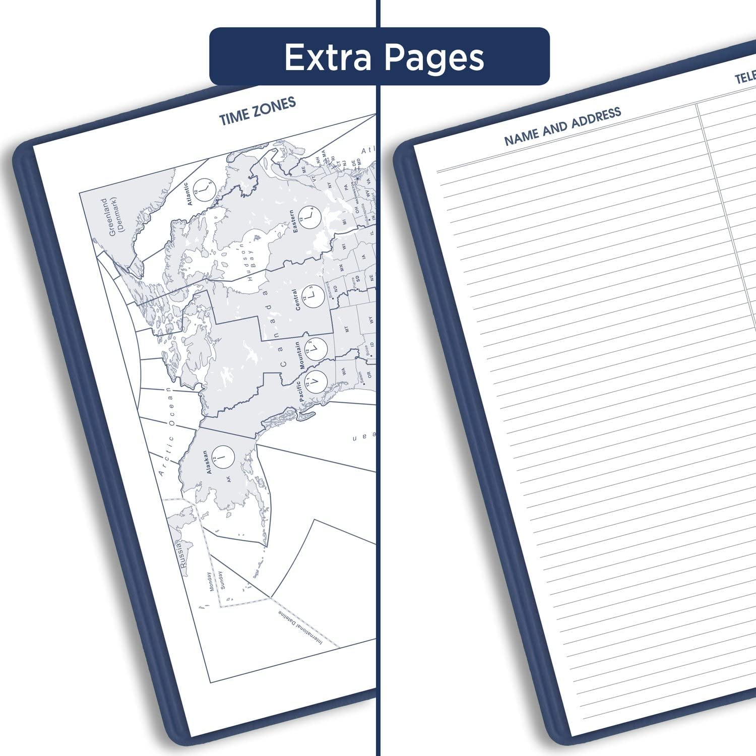 AT-A-GLANCE 2023 Weekly & Monthly Planner, Hourly Appointment Book, 8-1/2" x 11", Large, Lacey (541-905) - Image 6